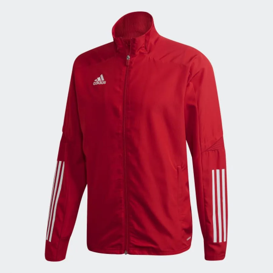 Adidas giacca rossa sales